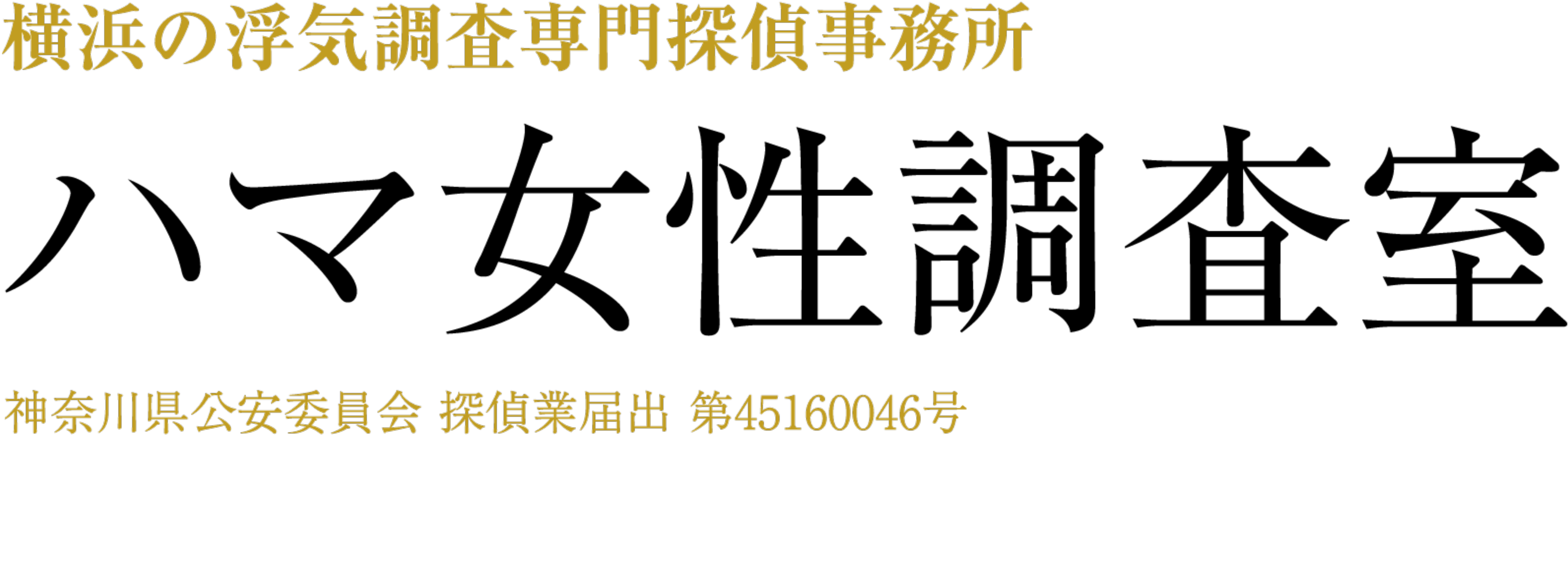 横浜の浮気調査専門探偵事務所 - ハマ女性調査室